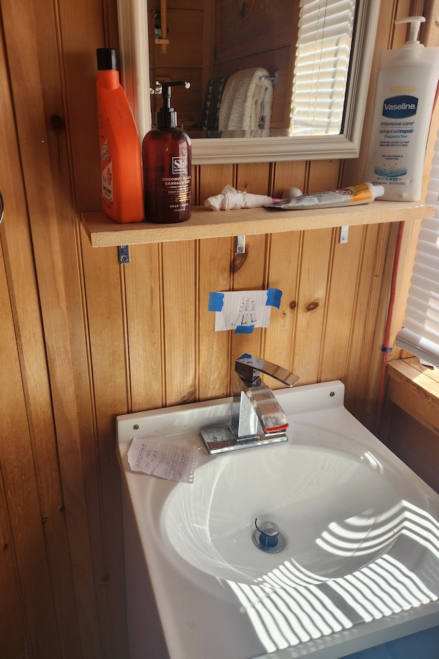 bathroom with a sink