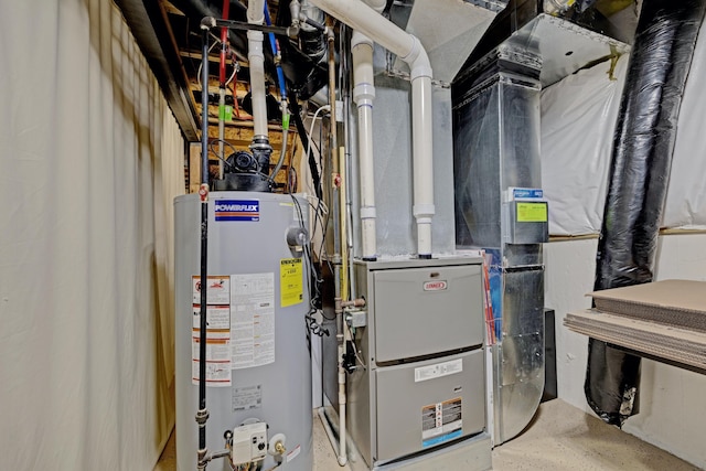 utilities featuring water heater