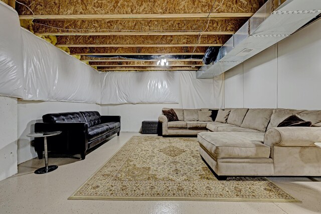 view of living area