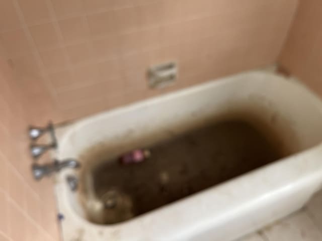 room details with a bathtub