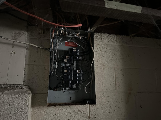 utilities with electric panel