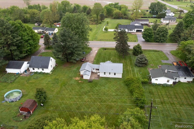 968 N Wilder Rd, Lapeer, MI 48446 - overview of rural landscape with nearby suburban area
