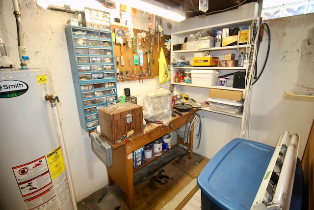 storage with gas water heater