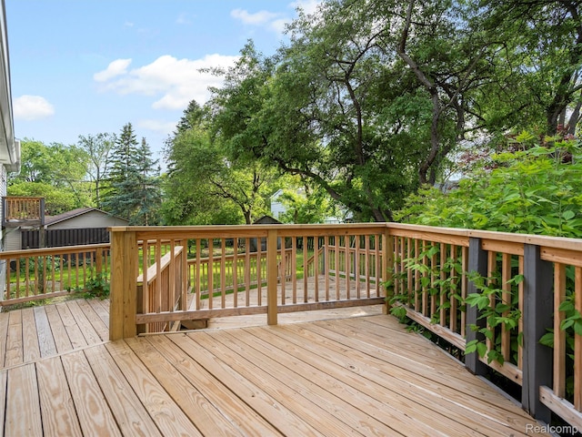 5620 Eastman Blvd, West Bloomfield, MI 48323 - view of deck