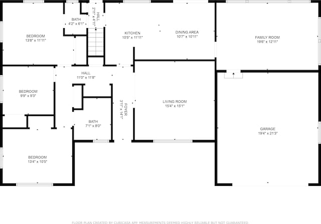27610 Denmar Dr, Warren, MI 48093 - floor plan