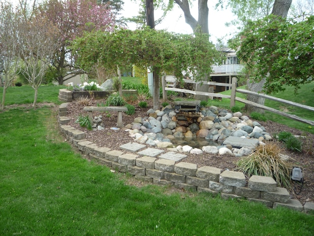 view of yard