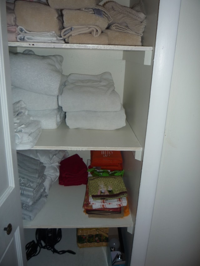 view of closet