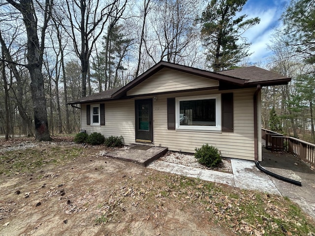 757 E Sidney Rd, Stanton, MI 48888 - view of front of house with a shingled roof