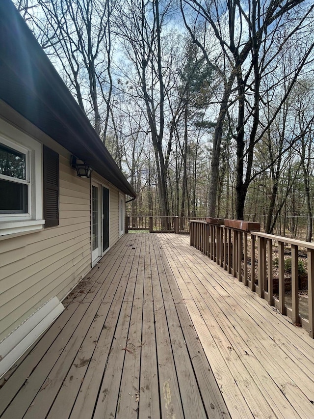 757 E Sidney Rd, Stanton, MI 48888 - view of deck