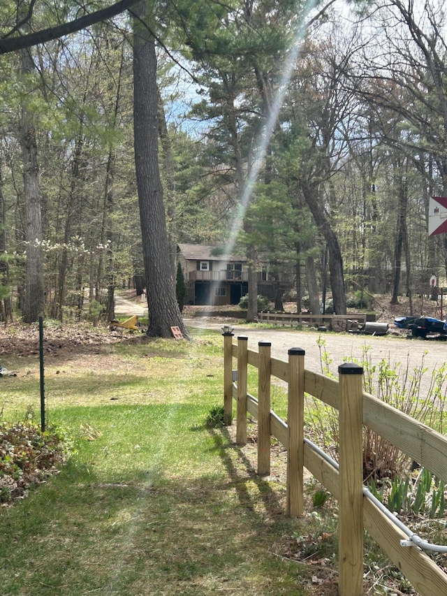 757 E Sidney Rd, Stanton, MI 48888 - view of yard with fence