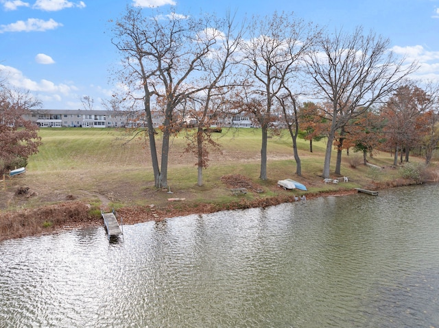 view of water feature