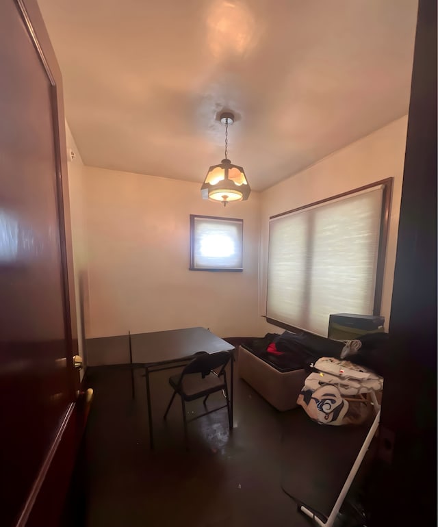 view of dining area