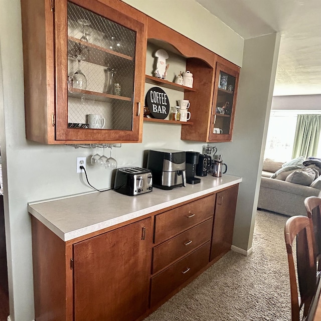 613 E Rolston, Linden, MI 48415 - bar with carpet flooring