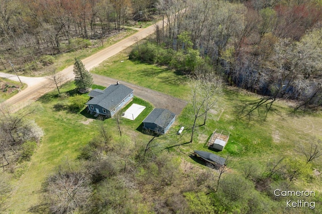 drone / aerial view