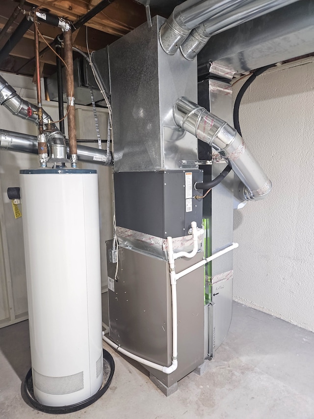 utilities with water heater