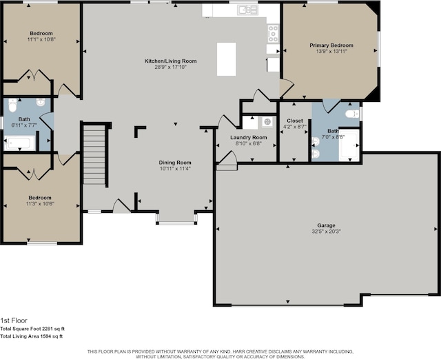 581 Cumings Ct NW, Sparta, MI 49345 - view of layout