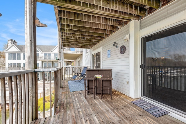 37510 Jefferson Ave Unit 203, Harrison Township, MI 48045 - view of deck