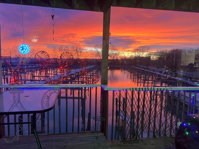 37510 Jefferson Ave Unit 203, Harrison Township, MI 48045 - view of swimming pool with a water view