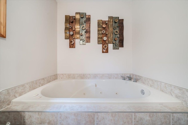4335 Kings Corner Rd, Glennie, MI 48737 - full bath with a tub with jets