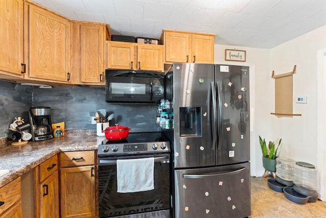 8119 N Dort Hwy, Mount Morris, MI 48458 - kitchen featuring appliances with stainless steel finishes and tasteful backsplash