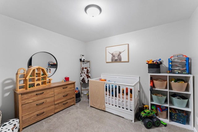 8119 N Dort Hwy, Mount Morris, MI 48458 - carpeted bedroom with a crib