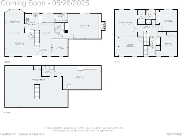 18500 Mayfield St, Livonia, MI 48152 - property floor plan