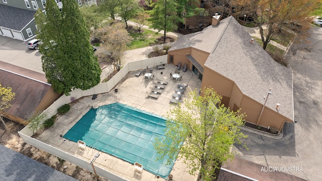 drone / aerial view