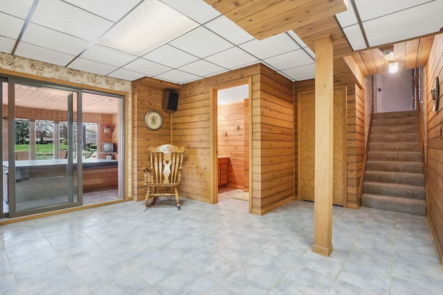 interior space with stairway