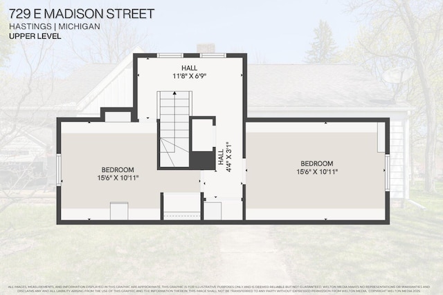 729 E Madison St, Hastings, MI 49058 - plan