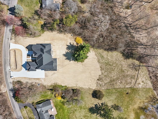 3281 Chickering Ln, Bloomfield Hills, MI 48302 - drone / aerial view