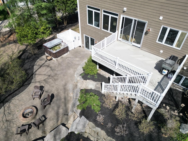 aerial view