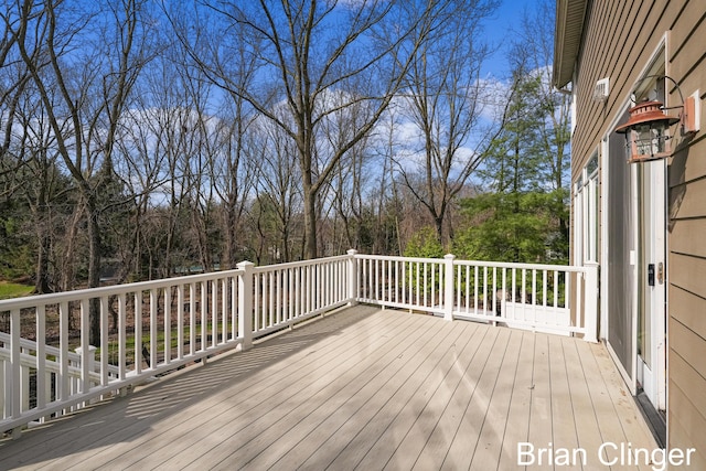 view of deck