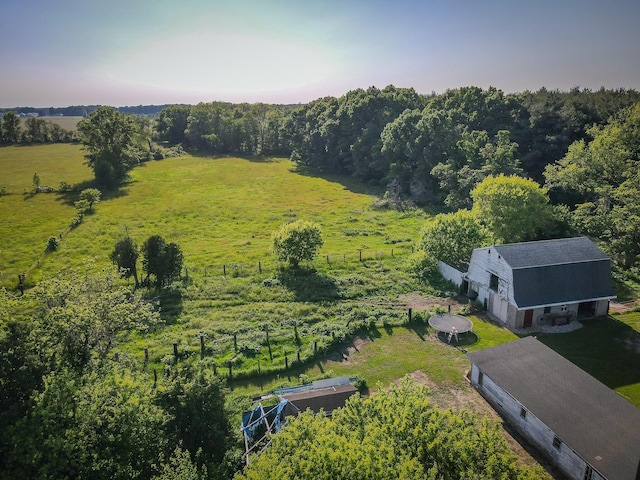50002 M 51 N, Dowagiac, MI 49047 - aerial view with a view of trees