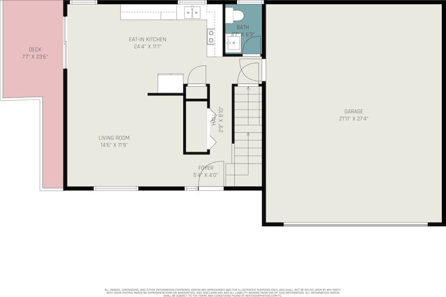 5184 Denwood St, Waterford, MI 48327 - plan
