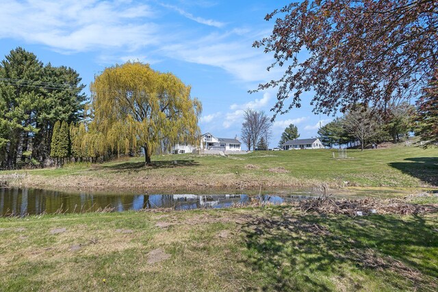 3121 Grace Rd, Frankfort, MI 49635 - view of yard featuring a water view