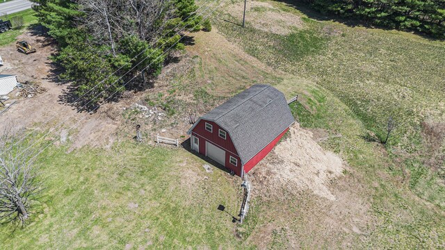 3121 Grace Rd, Frankfort, MI 49635 - aerial view of property and surrounding area