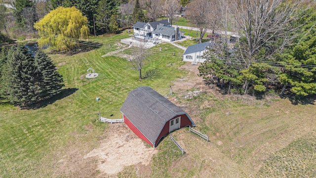 3121 Grace Rd, Frankfort, MI 49635 - view from above of property