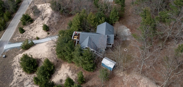 aerial view