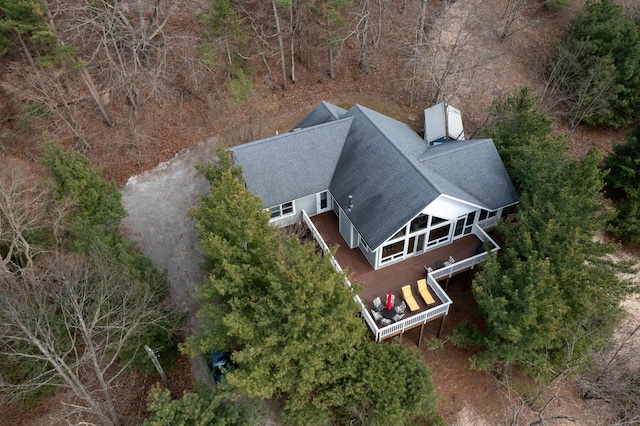 aerial view