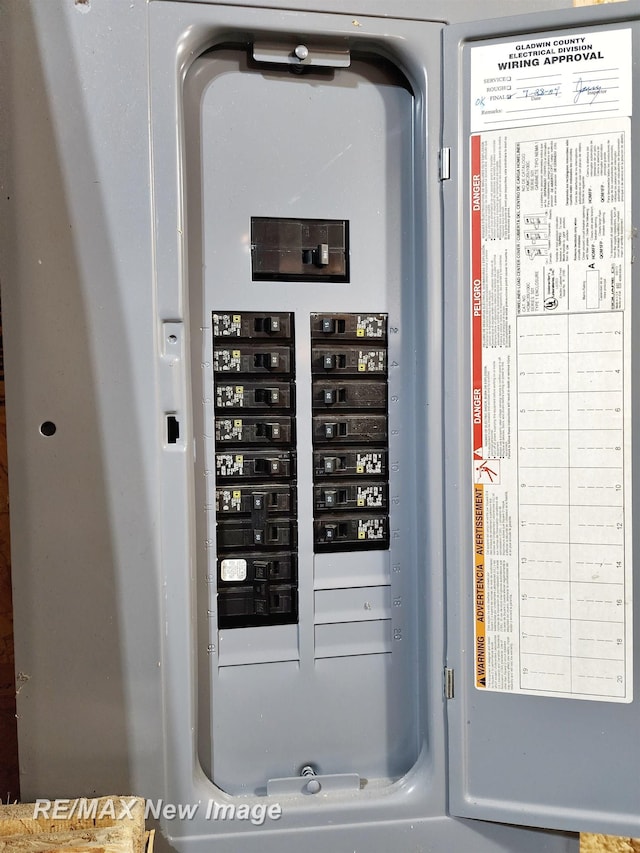 utilities with electric panel