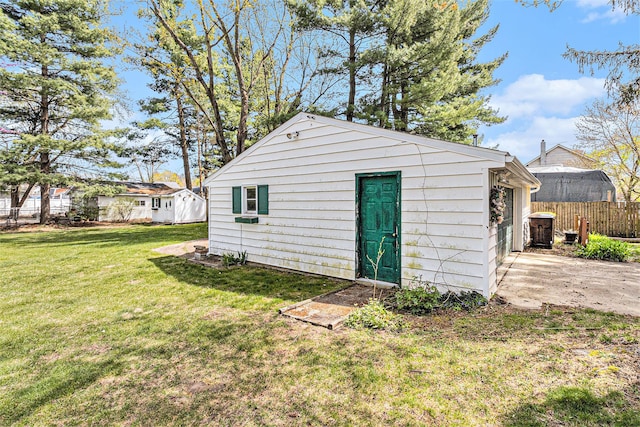 310 E Unadilla St, Pinckney, MI 48169 - view of outbuilding with fence