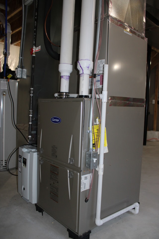 view of utility room