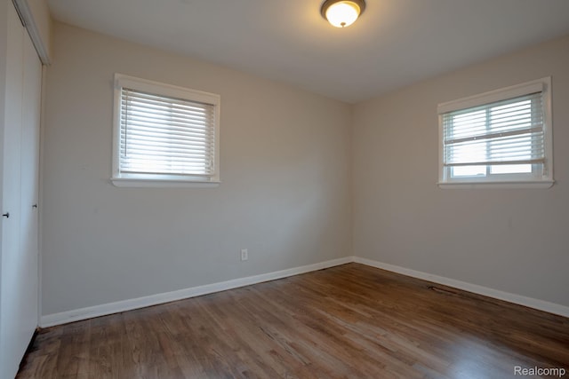 31825 Eveningside, Fraser, MI 48026 - spare room featuring wood finished floors and baseboards