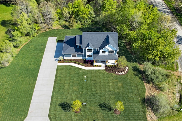 view of subject property