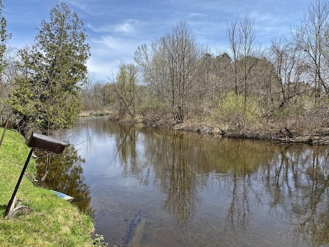 view of water feature