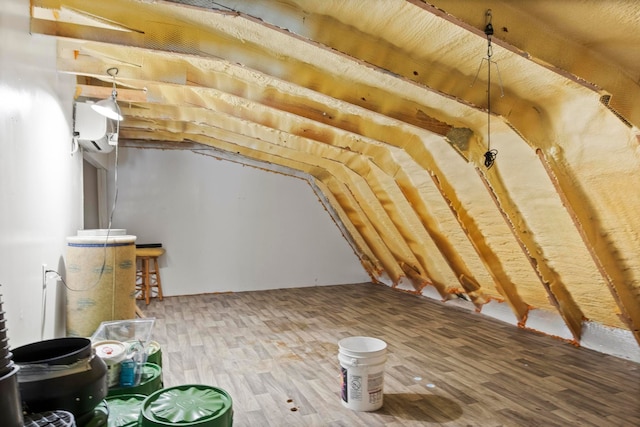 7891 Robindale Ave, Dearborn Heights, MI 48127 - attic featuring a wall mounted AC