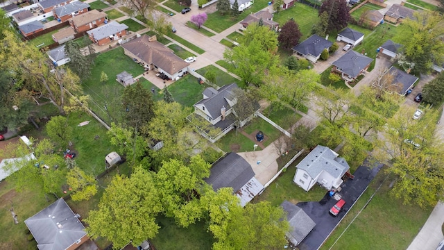 7891 Robindale Ave, Dearborn Heights, MI 48127 - aerial view of property's location featuring nearby suburban area