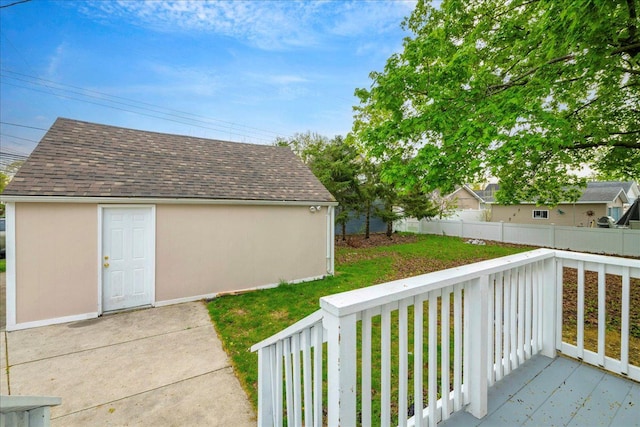 3690 Phillips Ave, Berkley, MI 48072 - exterior space featuring a lawn and fence
