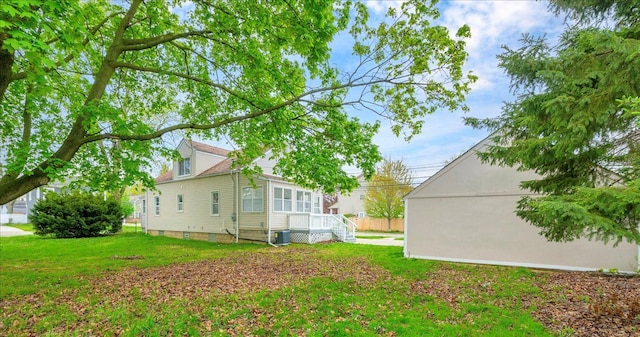 3690 Phillips Ave, Berkley, MI 48072 - view of yard with central air condition unit