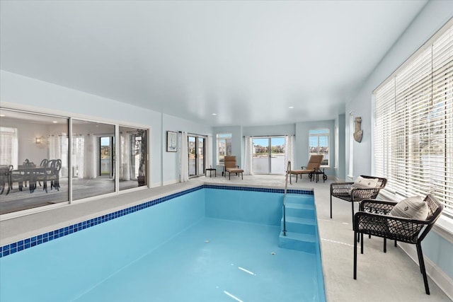 view of pool